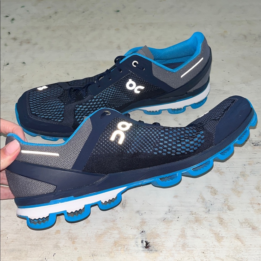 On Running Mens Cloudsurfer Mesh Midnight Malibu Trainers | size 12 - Picture 5 of 7